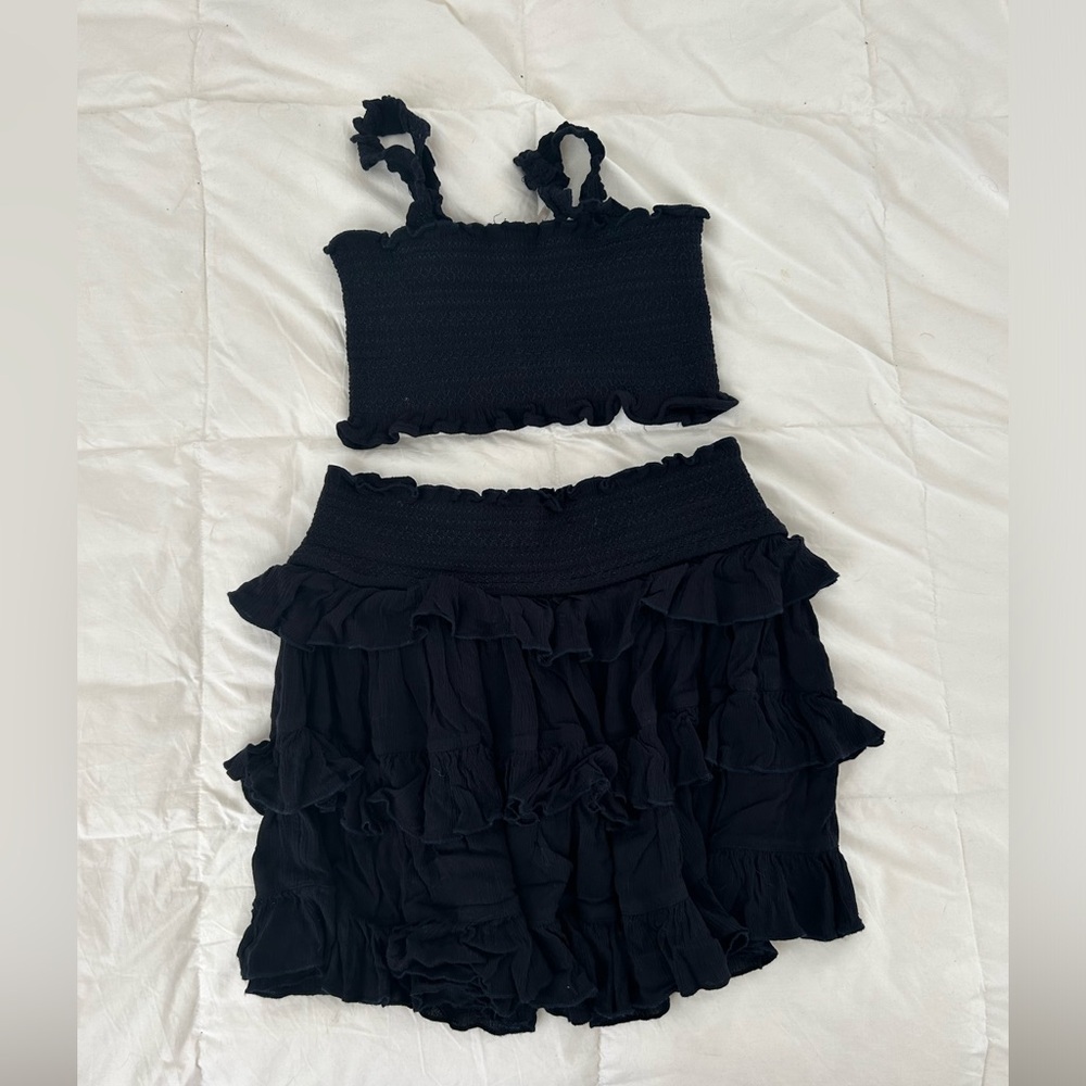 Free People Matching Skirt Set